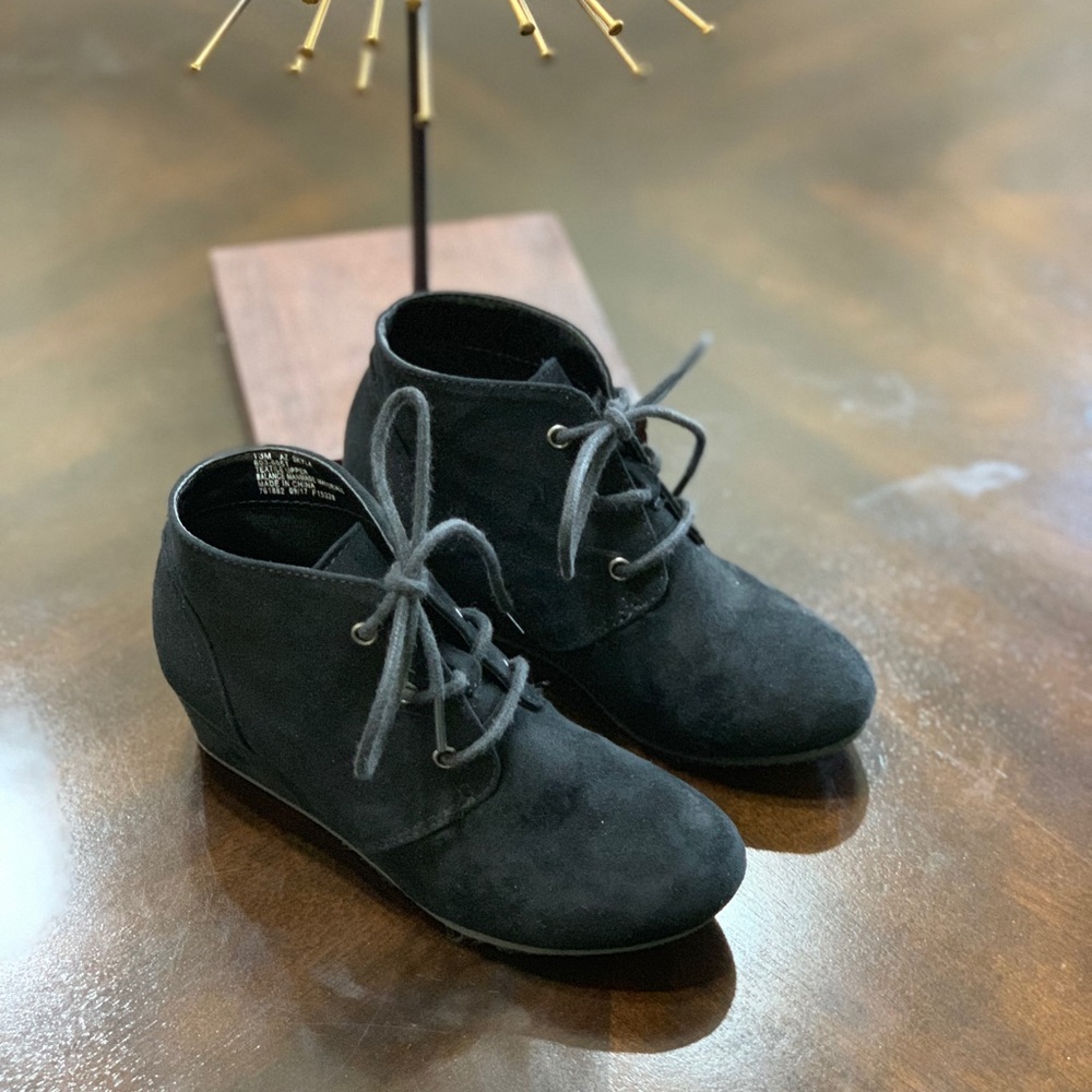 Girls Wedge Boots
